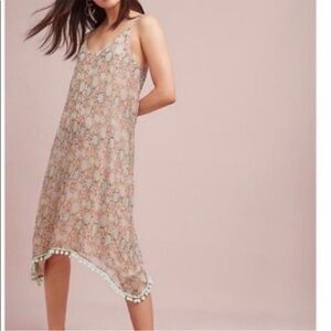 Anthropologie RAGA Sequin Dress with Mint Accents